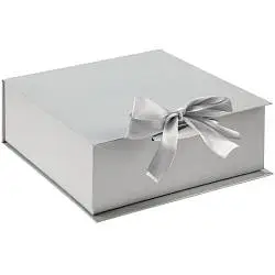 Коробка на лентах Tie Up, малая, 23,2х23,4х9 см; внутренние размеры: 22,4х22х8,4 см