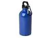 Одностенная бутылка для воды с карабином Oregon, изготовленная из нержавеющей стали, сертифицированной по стандарту RCS, объемом 400 мл - Cloud Blue