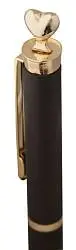Ручка шариковая Heart Golden Top, 14,3х0,9 см