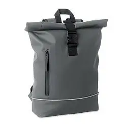 Laptop 15" roll top PU backpack