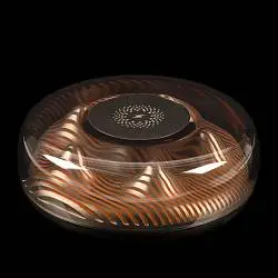 Станция беспроводной зарядки с подсветкой apexPoint ver.2, 14,6x14,6x5,3 см; упаковка: 15,2x18,3x5,6 см