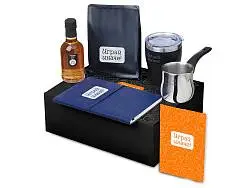 Подарочный набор Re:y. Routine с туркой, термокружкой и кофе