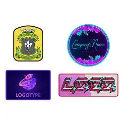 Шеврон с полноцветной печатью на заказ Kappa, площадь 26–50 см²