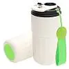 Термокружка Ashly To Go, белая/светло- зелёная/жёлтая