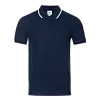 Рубашка поло мужская 04T_Чёрный (20) (4XL/58)