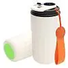 Термокружка Ashly To Go, белая/светло- зелёная/жёлтая