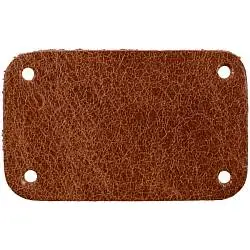 Лейбл кожаный Beta, S, 2,5х4 см