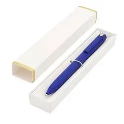 Ручка Espada в коробке Cradle белой с позолотой