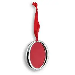 Декоративное украшение со вставкой Ornament, 8х8 см, лента 10 см