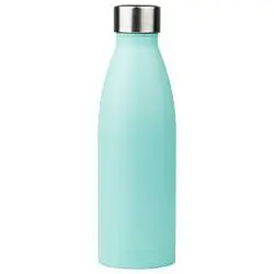 Термобутылка вакуумная герметичная Фреско (Fresco), оранжевая, зернистое покрытие