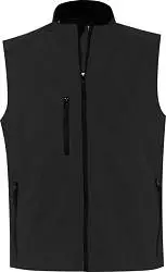 Жилет мужской софтшелл Rallye Men черный, S–3XL