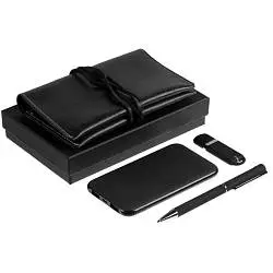 Набор Classy, ver.2, черный, 16,2х10х2 см; упаковка: 18,5х12х3,5 см