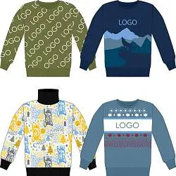 Свитер на заказ Tricksy Net, XS–XXL