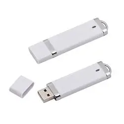 Флеш-карта USB 8GB "Абсолют", белая#