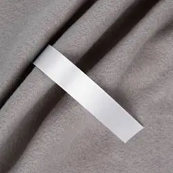 Лента сатиновая Satin 20 M, белая, ширина 2 см, длина от 50 до 60 см