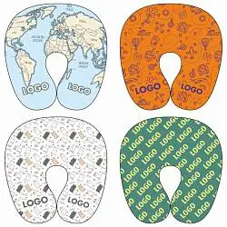 Подушка дорожная Kopf с печатью на заказ, 30х30 см