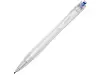 Шариковая ручка Honua из переработанного ПЭТ, прозрачный/белый