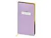 Еженедельник недатированный А6 Zefirс нашивкой, сиреневый