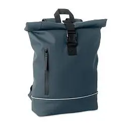 Laptop 15" roll top PU backpack