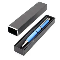 Ручка Senator в коробке Cradle чёрной с серебристым