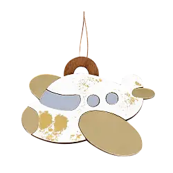 Ёлочная игрушка Самолетик 