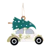 Ёлочная игрушка Машинка (синий)
