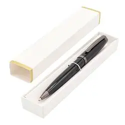 Ручка Betty в коробке Cradle белой с позолотой