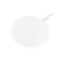 Беспроводное зарядное устройство с подсветкой 15W Аурис (Auris), фиолетовое