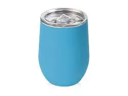 Вакуумная термокружка Sense Gum, непротекаемая крышка, soft-touch