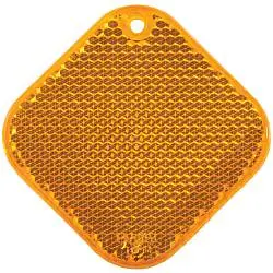 Светоотражатель «Квадрат», 6,15х6,5х0,6 см