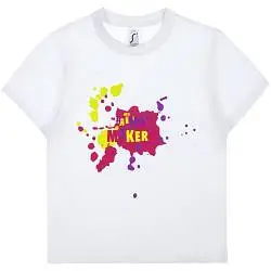 Футболка детская «Пятно Maker», 4, 6, 8, 10 лет