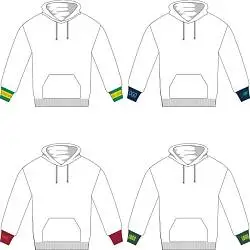 Вязаные манжеты на заказ Рuno, ширина 6 см