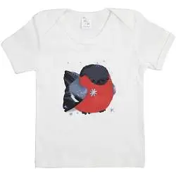 Футболка с коротким рукавом «Моя снежинка», 80 см