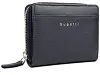Кошелёк женский BUGATTI Lady Top, на молнии, серый, натуральная воловья кожа, 12х2,5х9 см