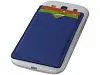 Бумажник RFID с двумя отделениями, черный