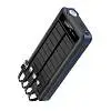 Внешний аккумулятор Xyron с солнечной панелью, 10000 mAh, синий