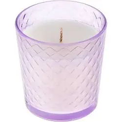 Свеча ароматическая Ristoro, прозрачная, диаметр дна 6,5 см, высота 8,5 см, диаметр верха 7,9 см