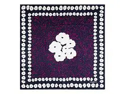 Шелковый платок Giada Navy