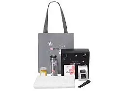 Подарочный набор Re:f. Walk с палантином, шопером и термосом