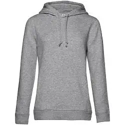 Толстовка с капюшоном женская BNC Inspire (Organic), XS–XXL