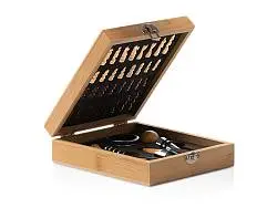 Набор для вина с шахматами ФРЕСНО