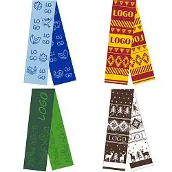 Шарф на заказ Tricksy Light, S, 15х110 см