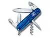 Нож перочинный VICTORINOX Spartan, 91 мм, 12 функций, полупрозрачный серебристый