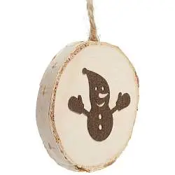 Подвеска Logger, диаметр от 6 до 7 см, толщина от 1 до 1,5 см