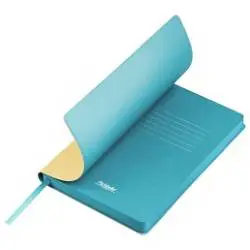 Ежедневник Латте (Latte NEW) недатированный, желтый/желтый (без упаковки, без стикера)