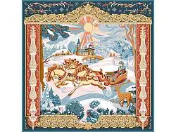 Платок Русская зима