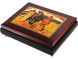 Шкатулка Три богатыря