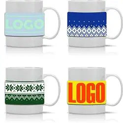 Манжета на кружку Manicotto Net на заказ, 26,5х6,5 см