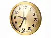 Часы настенные Кларк, золотистый