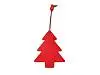 Войлочное рождественское украшение Елочка, красный